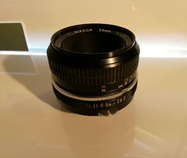 ニコン、50mm.f2、nikkor