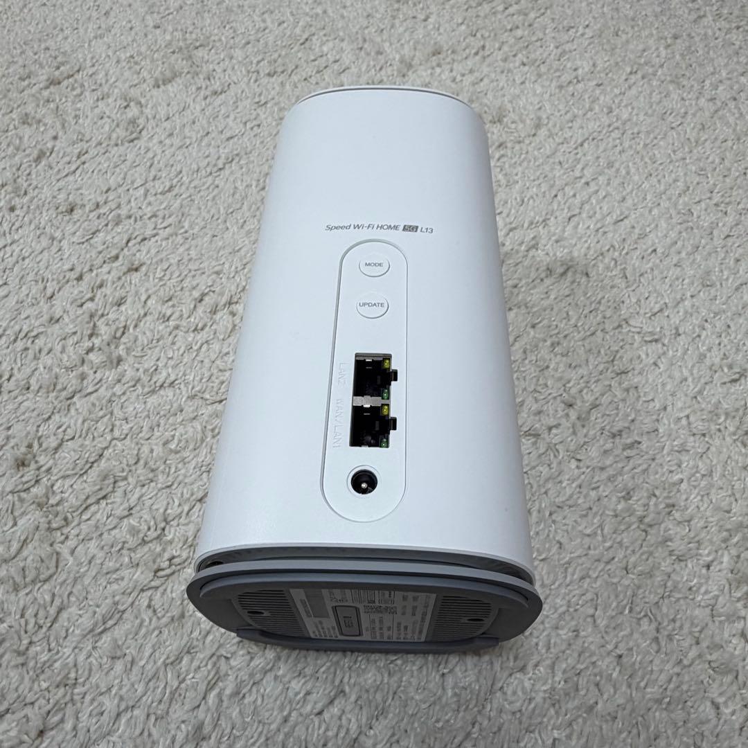 UQ WiMAX Speed Wi-Fi  5G L13 ホームルーター