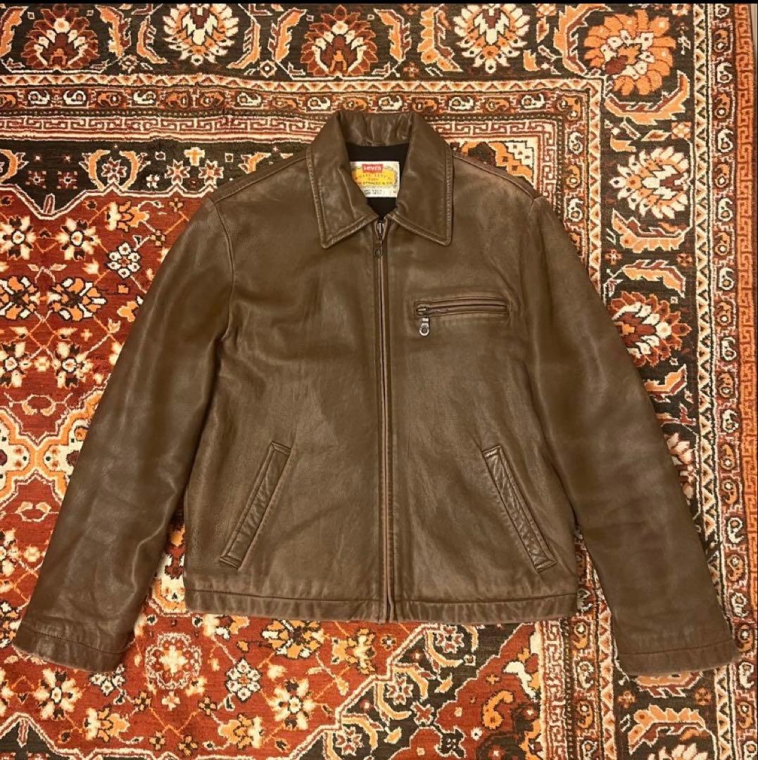 ジャケット・アウター 90s Levi's T back Lamb Leather Jacket