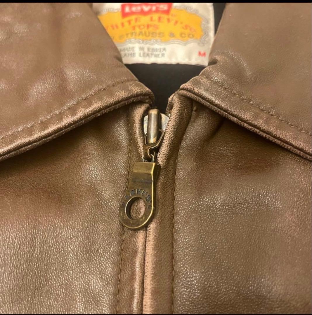 ジャケット・アウター 90s Levi's T back Lamb Leather Jacket