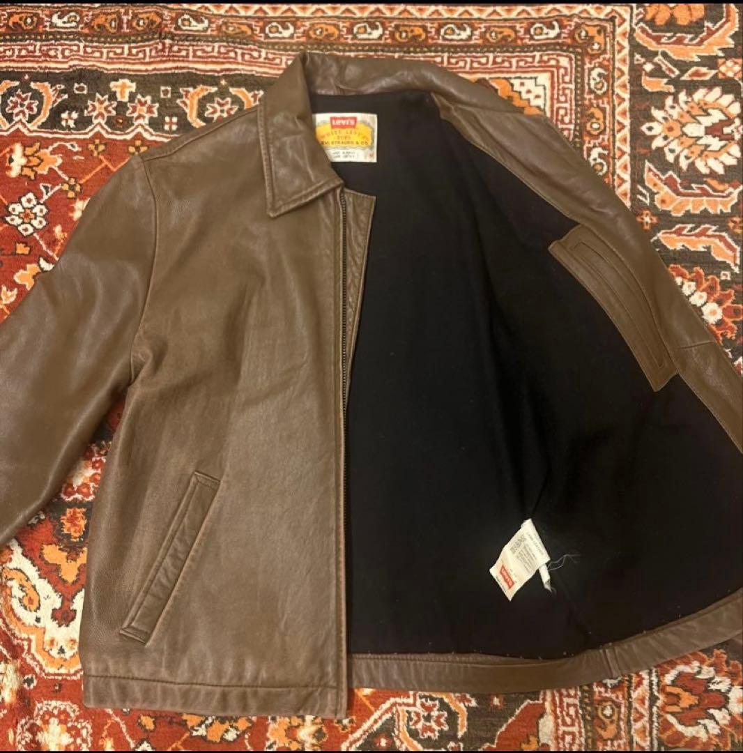 ジャケット・アウター 90s Levi's T back Lamb Leather Jacket