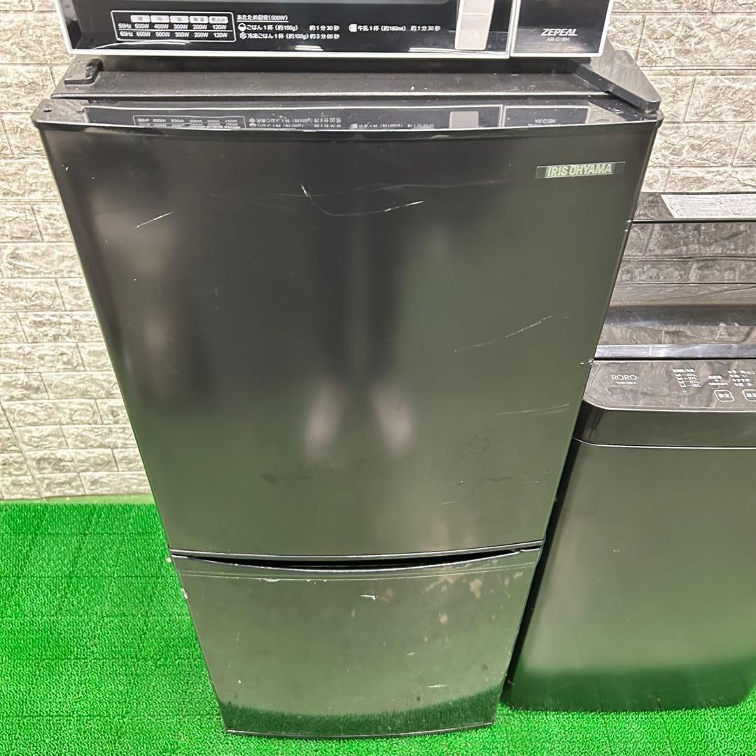 167 家電3点セット　コンパクト　一人暮らし　ブラックカラー　2024年製