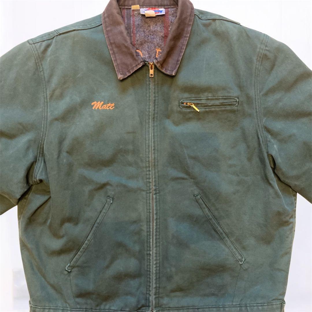 Dickies ダック地カバーオール デッキジャケット デトロイトジャケットXL
