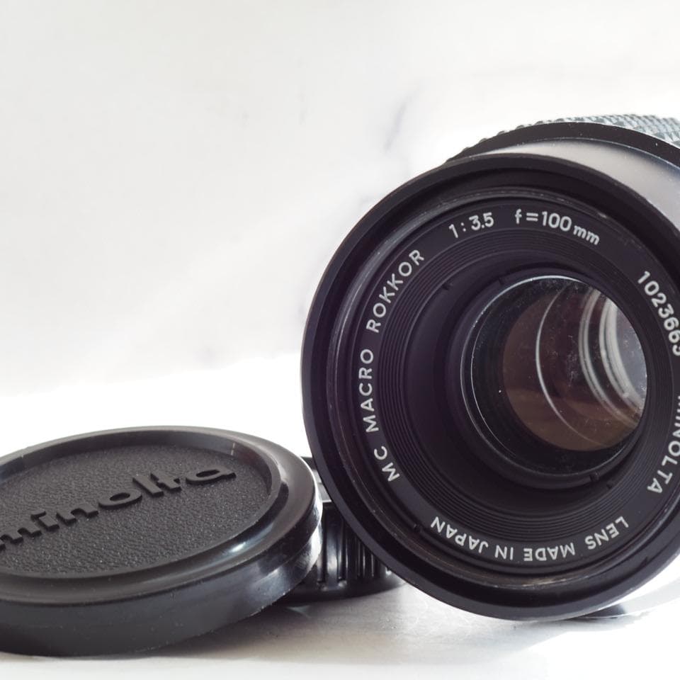 ミノルタ MC Macro Rokkor 100mm f3.5 マクロ