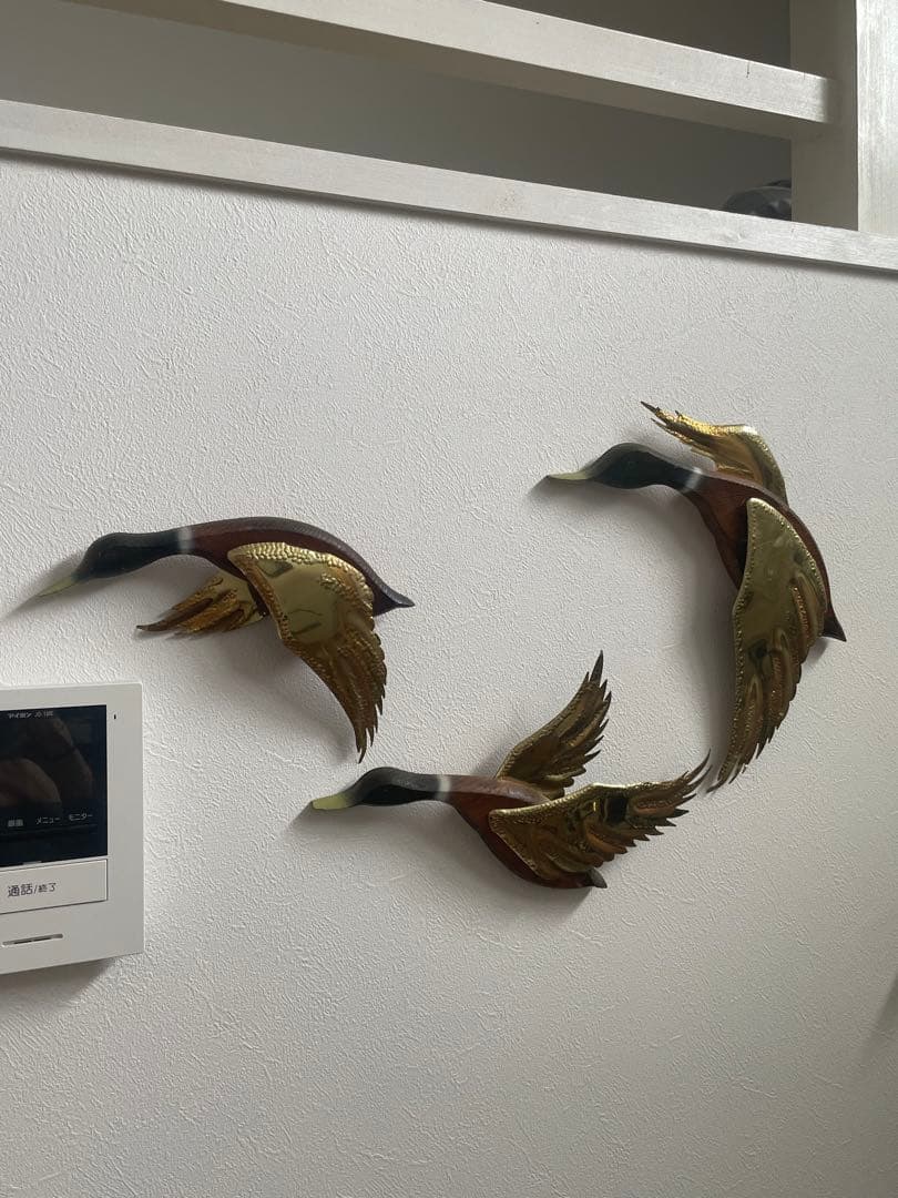 ミッドセンチュリー ウォールデコ 壁掛け セット