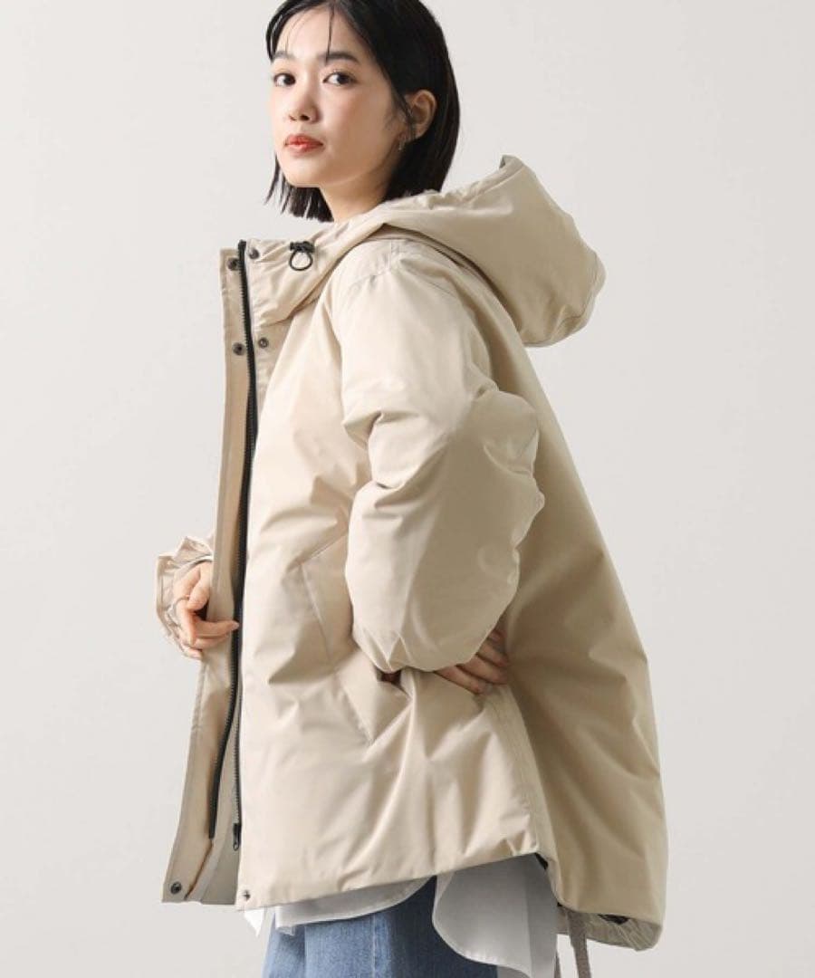 Gready Brilliantタフタフードダウン