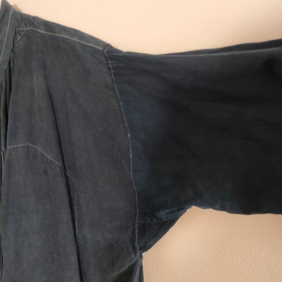 ジャケット・アウター 1910s biaude full open indigo linen
