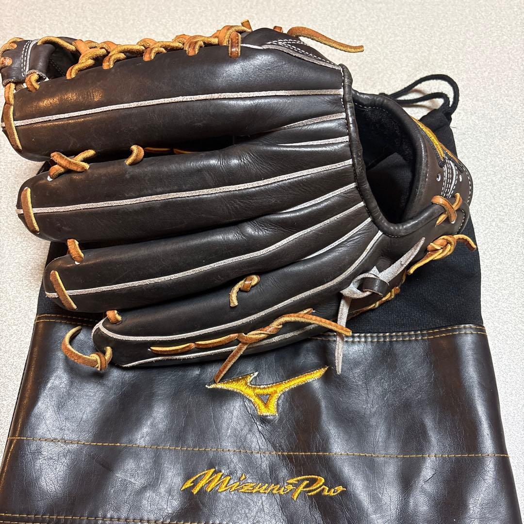 (デグロム)ミズノプロ (Mizuno Pro) 硬式用グローブ 外野手用