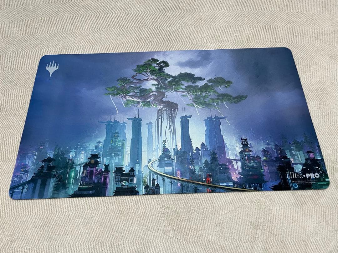 MTG プレイマット　耐え抜くもの、母性樹