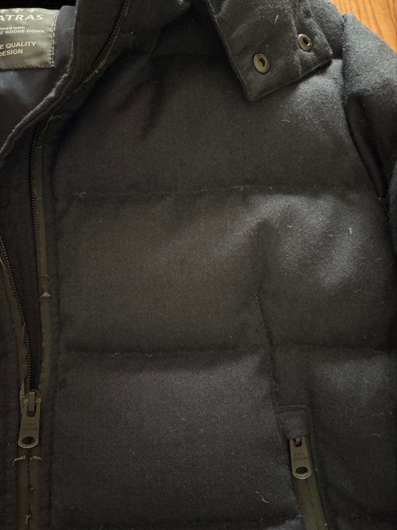 タトラス ダウンジャケット ネイビー サイズ04