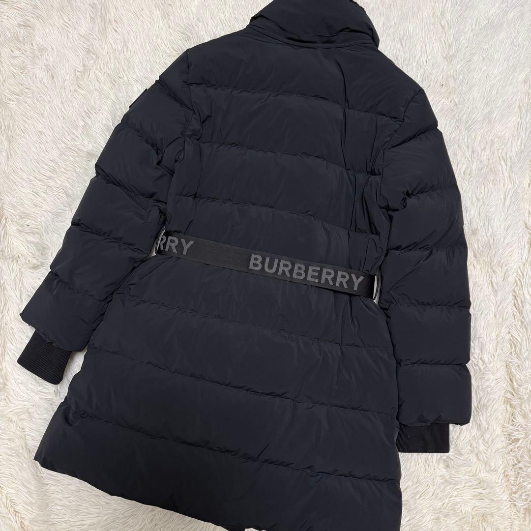 現行　BURBERRY LONDON ENGLAND ダウンコート　ベルト付