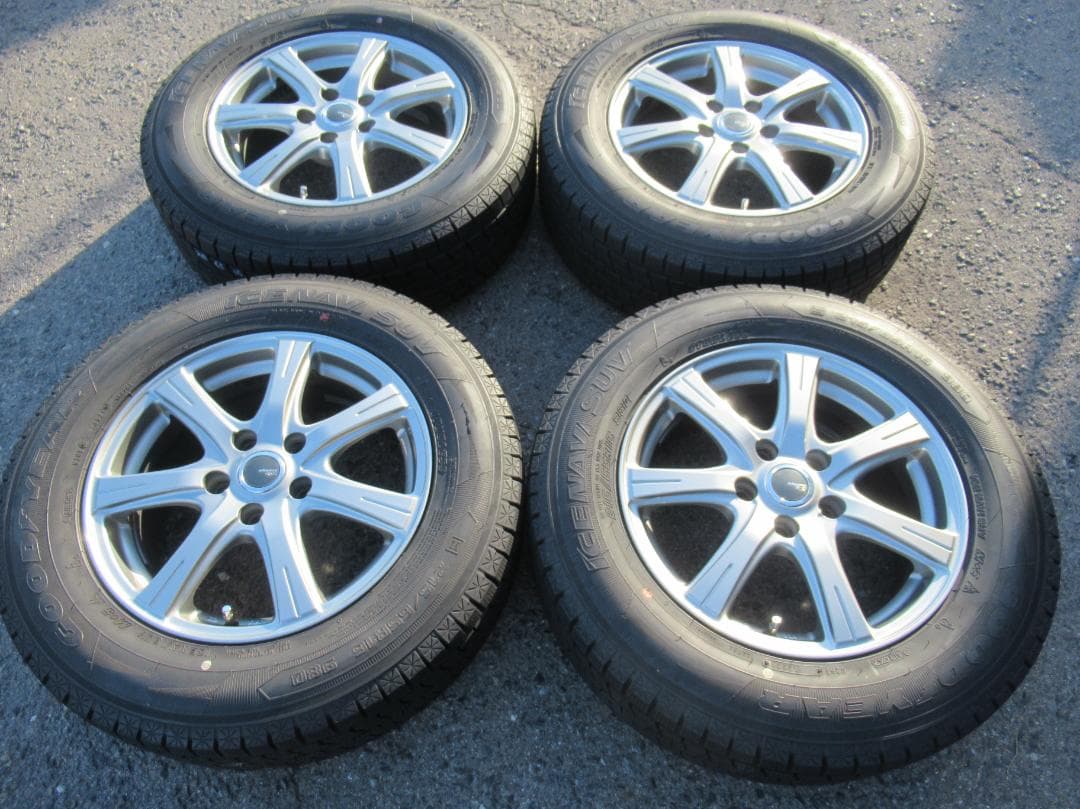 スタッドレス☆215/65R16 GY アルファード ヴェルファイア 手渡しOK