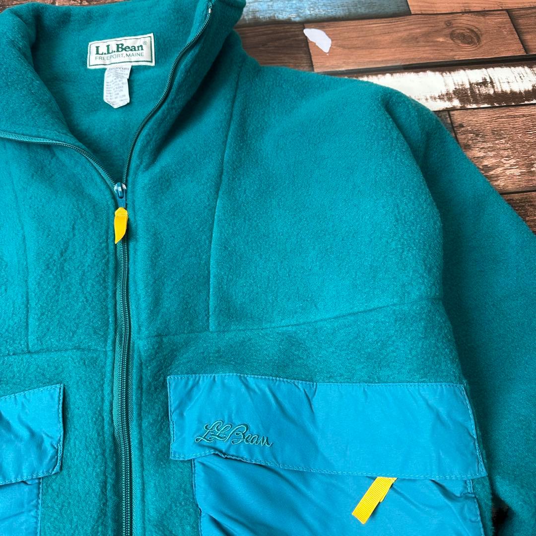 シ*ミ様 ビンテージ　古着　USA製　L.L.Bean フリースジャケット　サイ