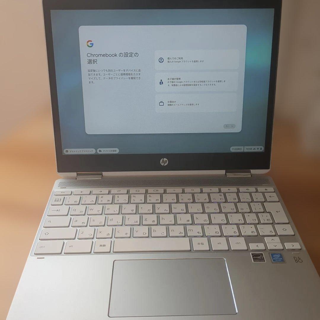 最終値下げHP Chromebook ホワイト Model 12b-ca0014