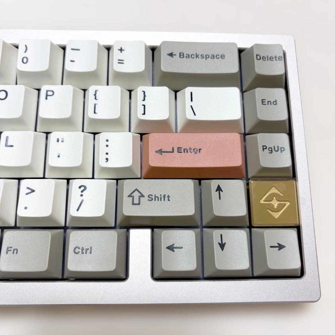 Wobkey Zen65 Warm Silver US カスタム品