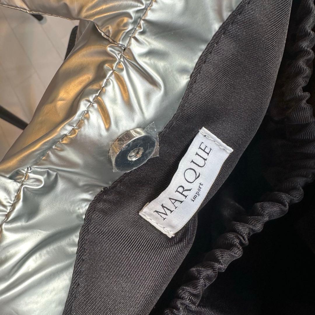 MARQUEimport♡マキア♡仲村美香♡マザーズバッグ♡シルバー♡レア美品