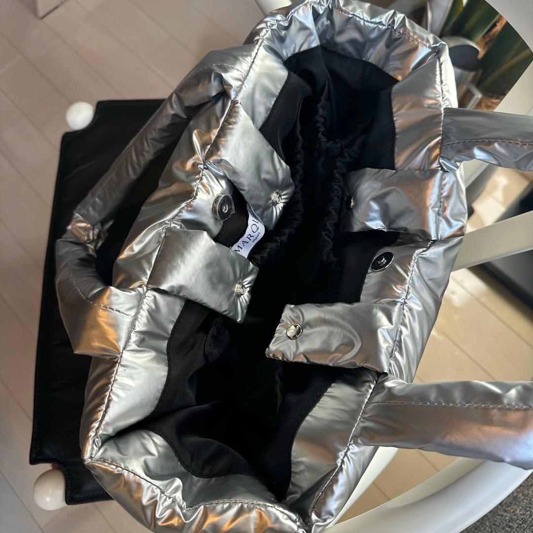 MARQUEimport♡マキア♡仲村美香♡マザーズバッグ♡シルバー♡レア美品