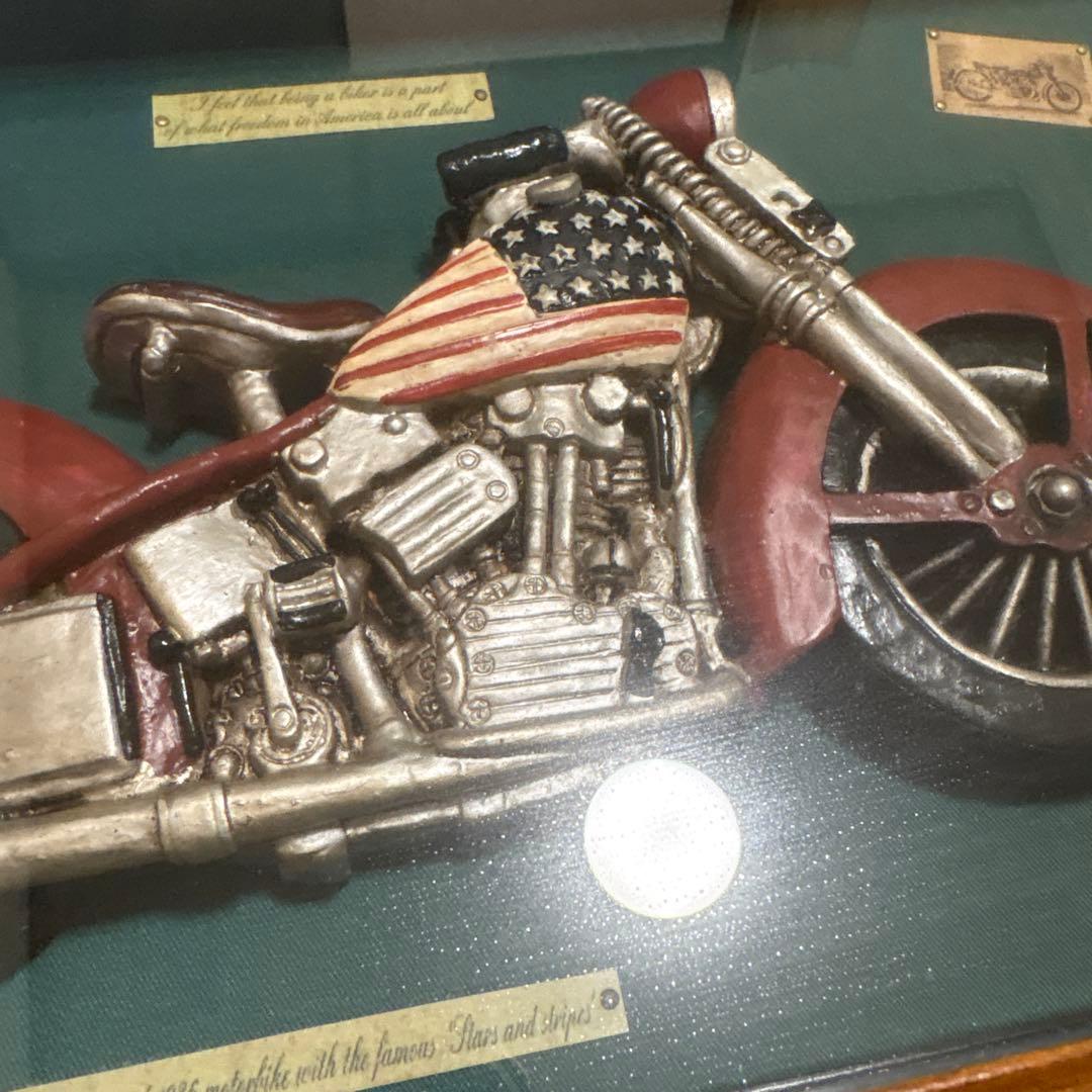 t*u様 超メルカリ祭限定ハーレーダビッドソン壁掛けオブジェ70sレトロ