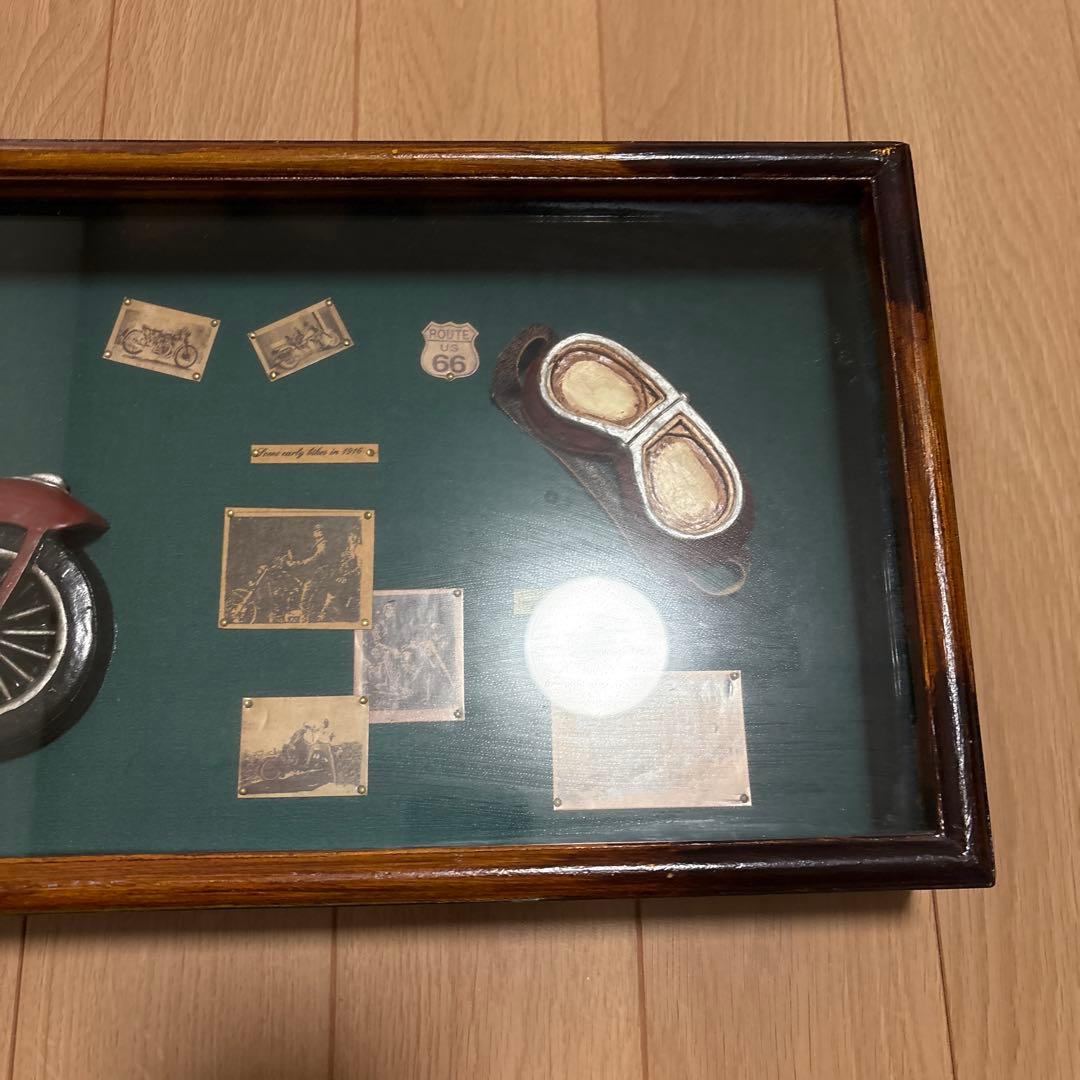 t*u様 超メルカリ祭限定ハーレーダビッドソン壁掛けオブジェ70sレトロ