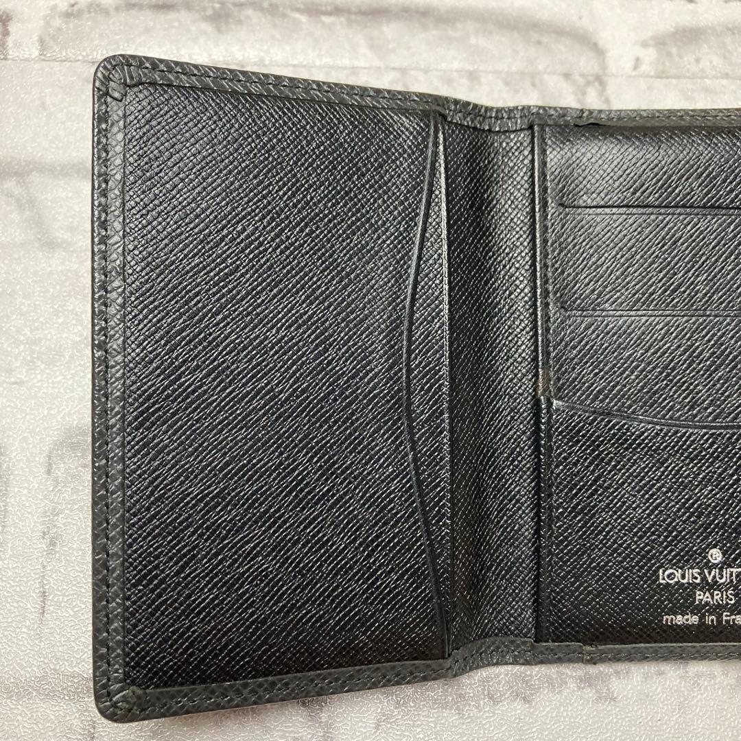 ルイヴィトン☆名刺入れ　ブラック　紙袋付き