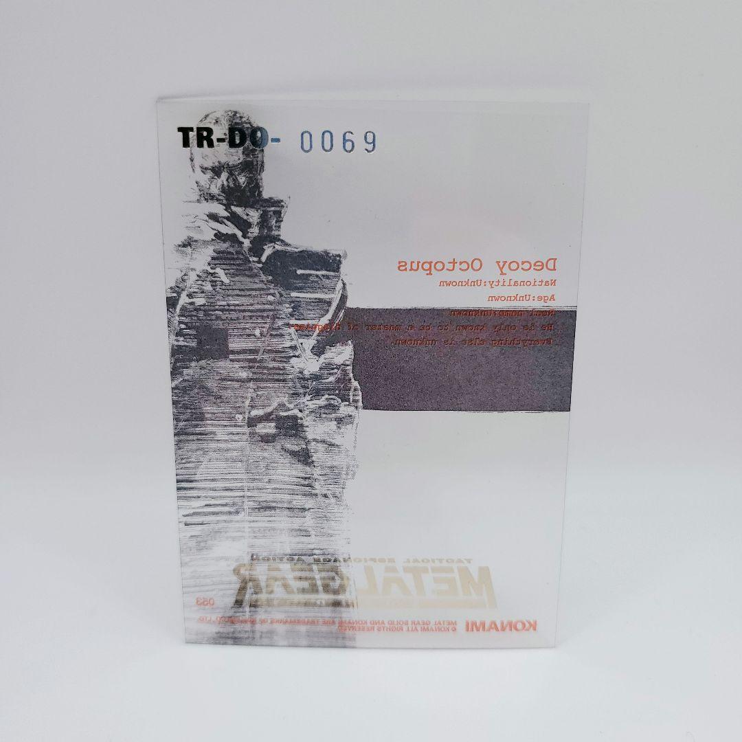 L GEAR SOLID Decoy Octopus カード クリアー