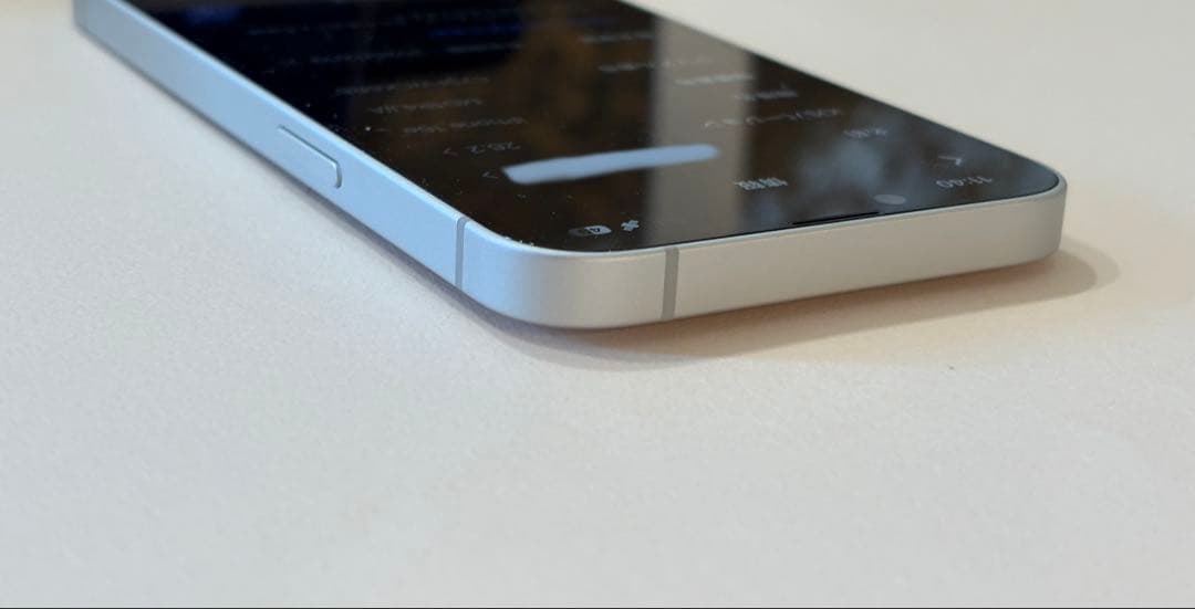 ア*)様 ※中古※ iPhone16e 128GB ホワイト本体　新品同様