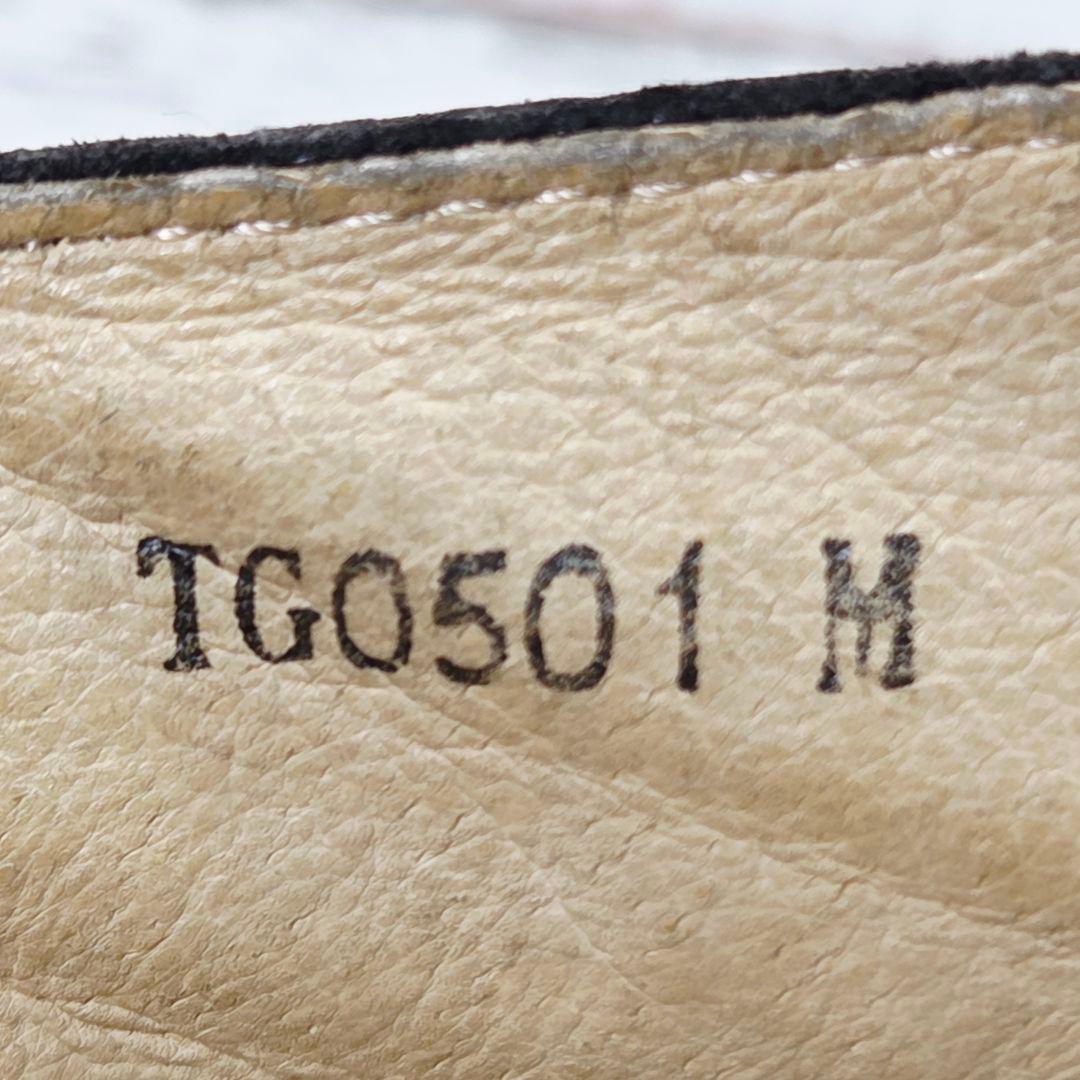 【美品】Estacion エスタシオン ショートブーツ シュリンクレザー M