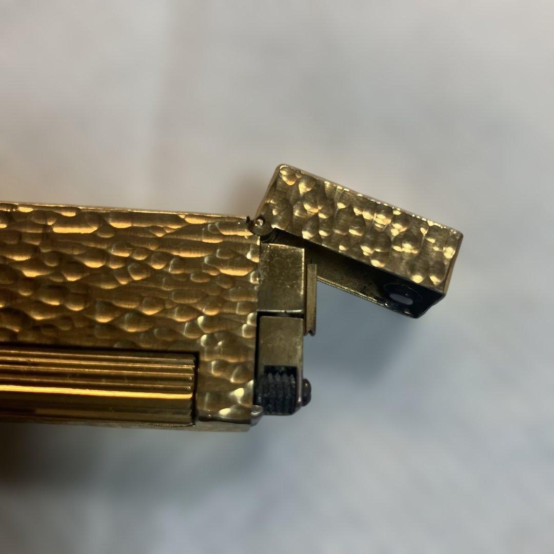 ダンヒルガスライターゴールド