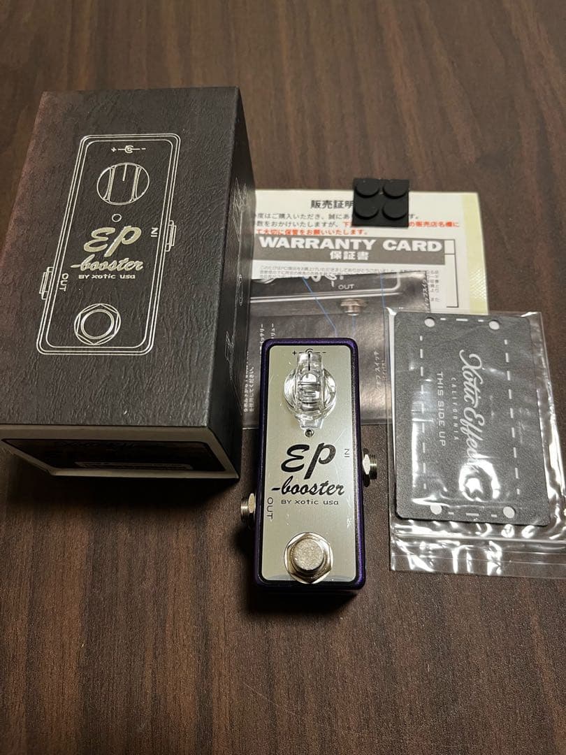ギター Xotic EP Booster llic Purple LTD