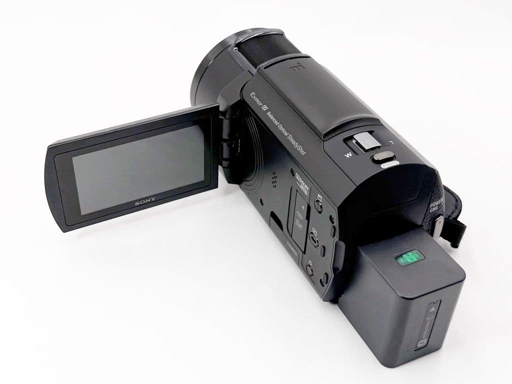 【美品】ソニー デジタル4Kビデオカメラレコーダー FDR-AX45 ブラック
