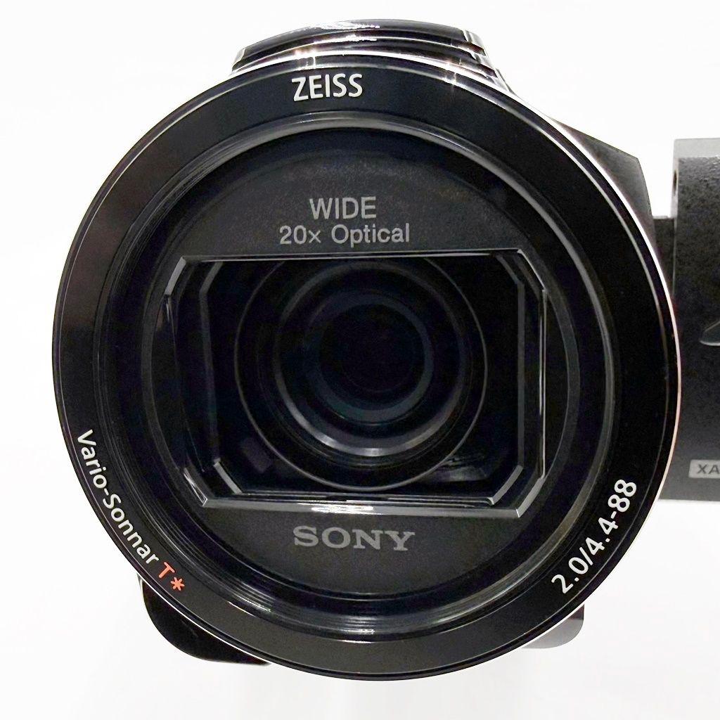 【美品】ソニー デジタル4Kビデオカメラレコーダー FDR-AX45 ブラック