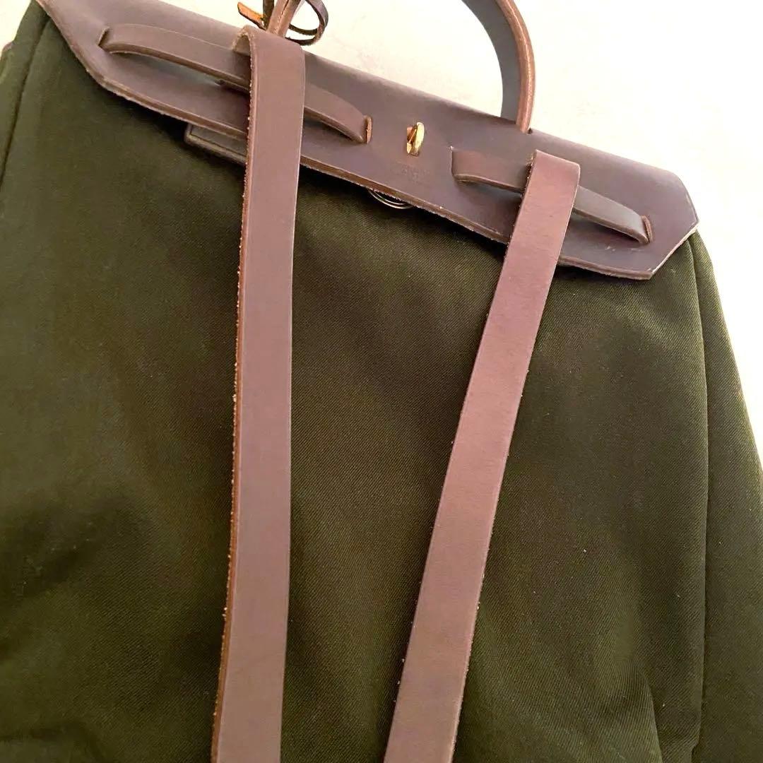 エルメス エールバッグアド リュックサック □G カデナ カギ クロシェット