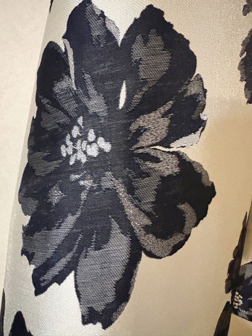 【新品未使用タグ付】allureville ラメフラワージャガードスカート