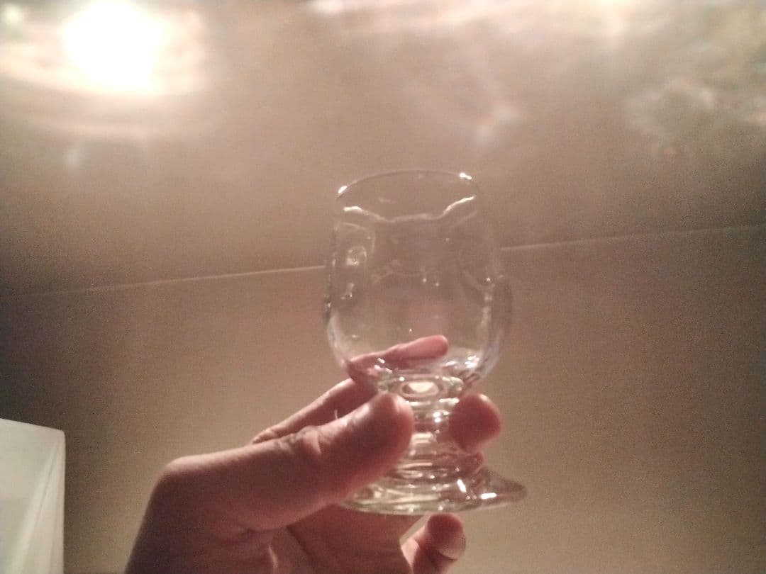 倉敷ガラス　名工　小谷眞三 リキュールグラス3個とカラー写真集