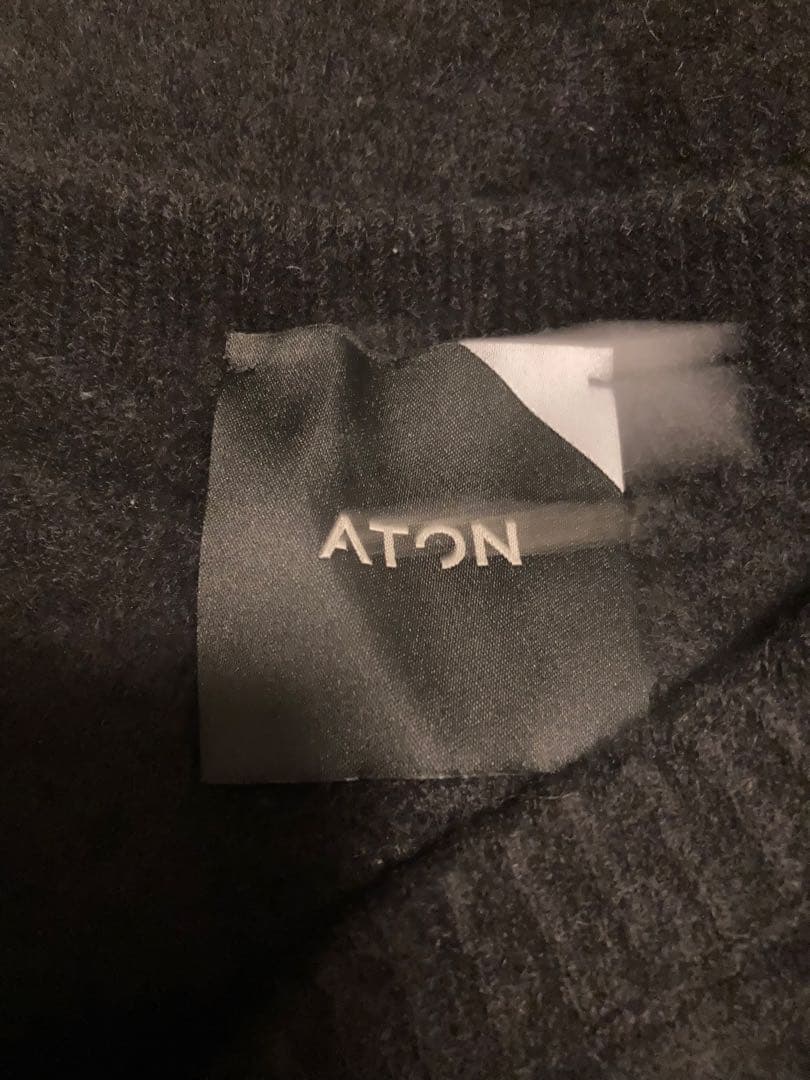 ATON FUR CASHMERE クルーネック ニット カシミヤ カシミア 4