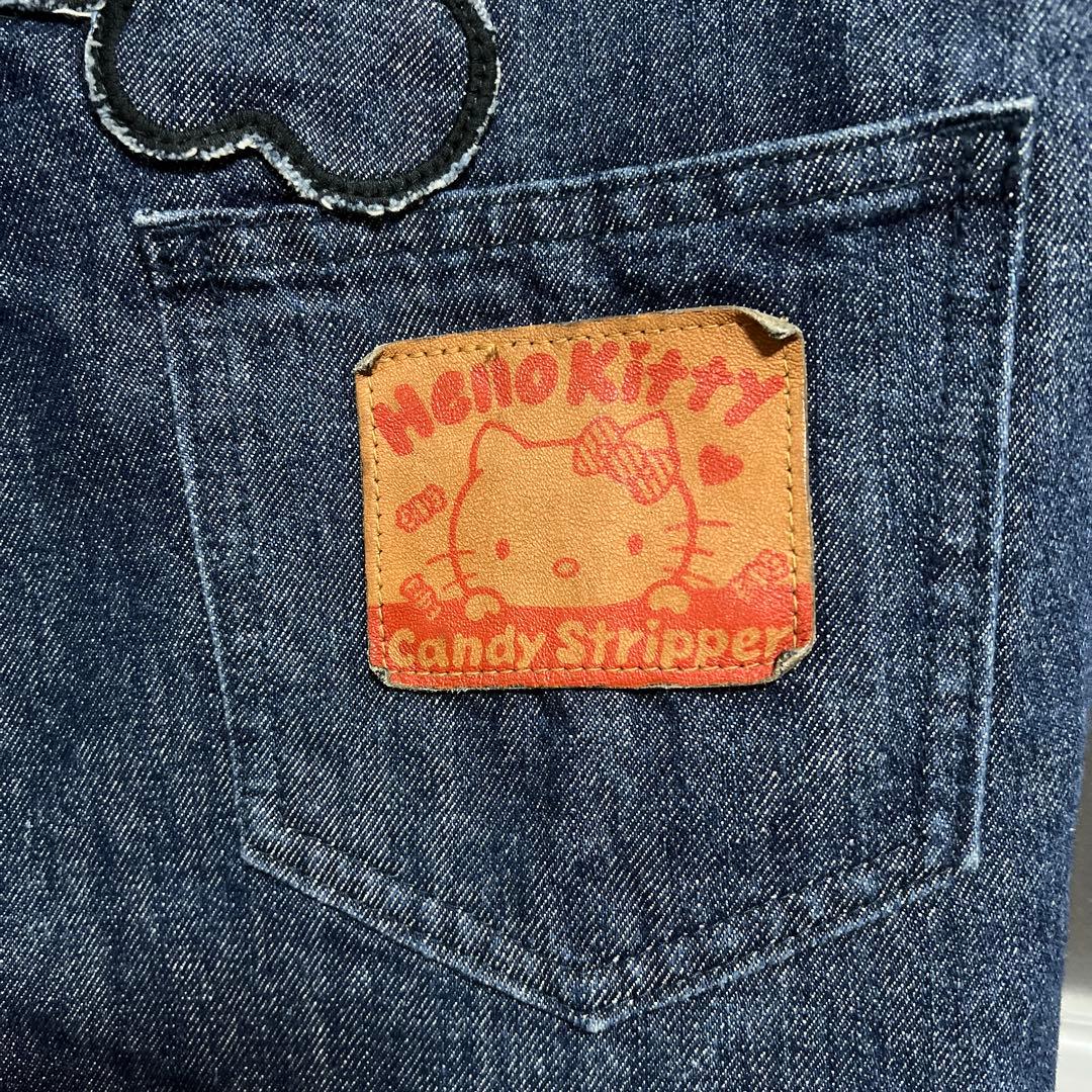 みるる♡迅速丁寧対応♡ Candy Stripperハローキティデニム