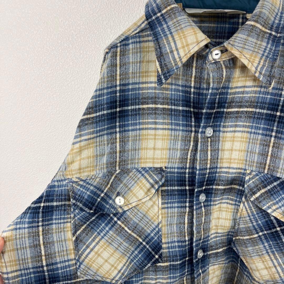 60s~70s woolrich ウールリッチ ネルシャツ ヴィンテージ