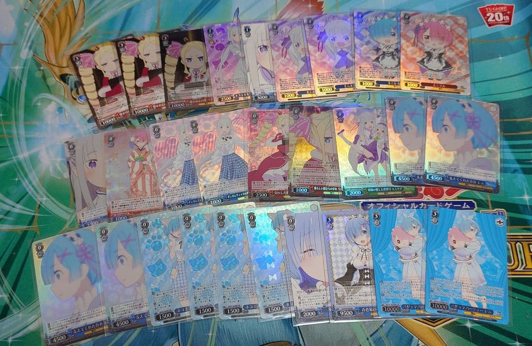 WS ヴァイスシュヴァルツ　Reゼロ リゼロ　８門デッキ　高レア多数　調整パーツ