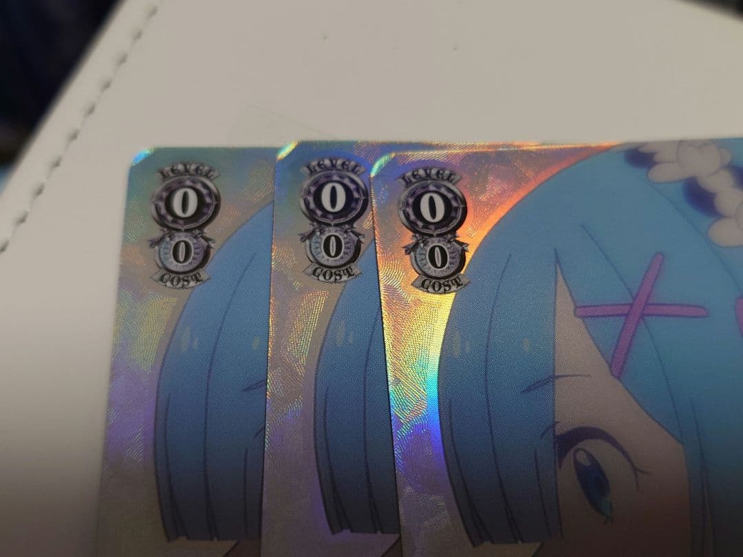 WS ヴァイスシュヴァルツ　Reゼロ リゼロ　８門デッキ　高レア多数　調整パーツ