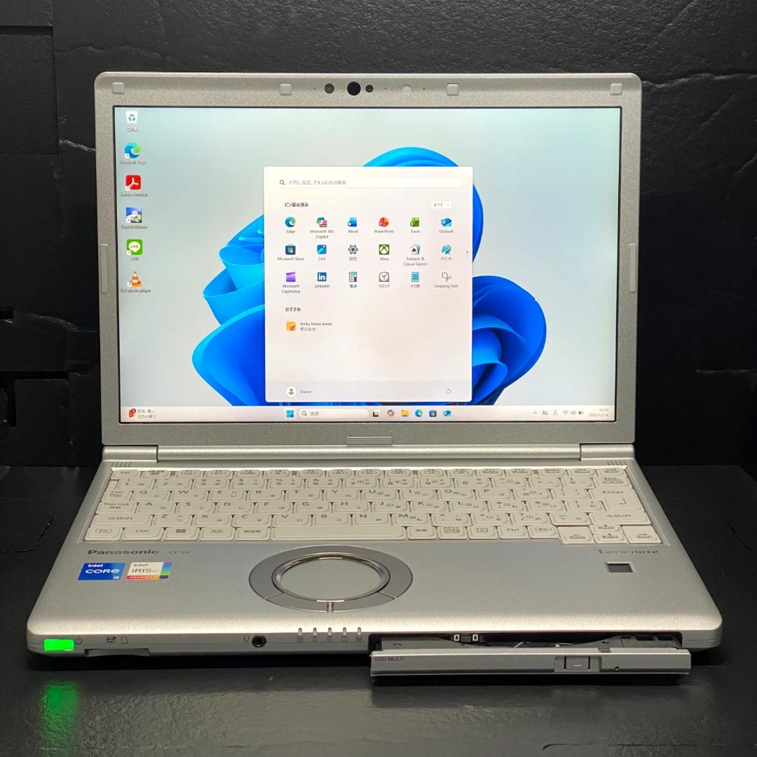 良品CF-SV2 i5 16GB 512GB DVD Office (H782)