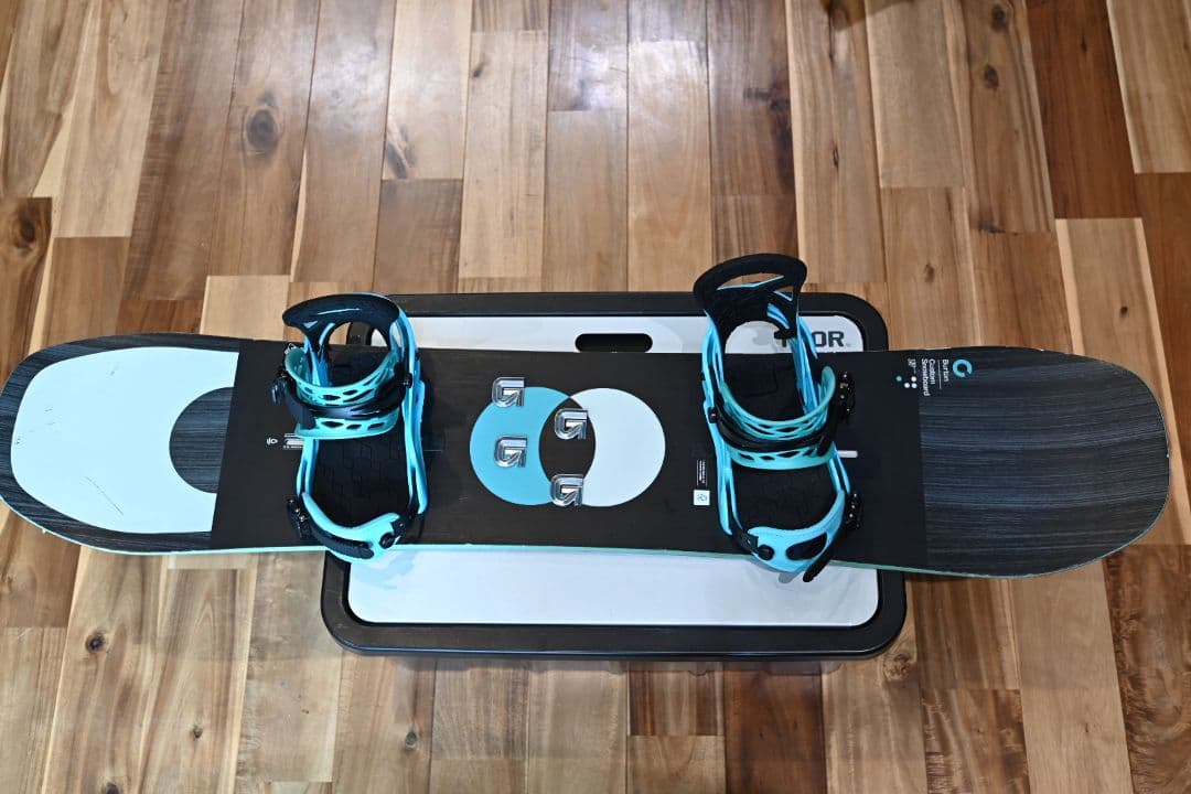 【即日発送可】BURTON custom ボードバインセット 130cm