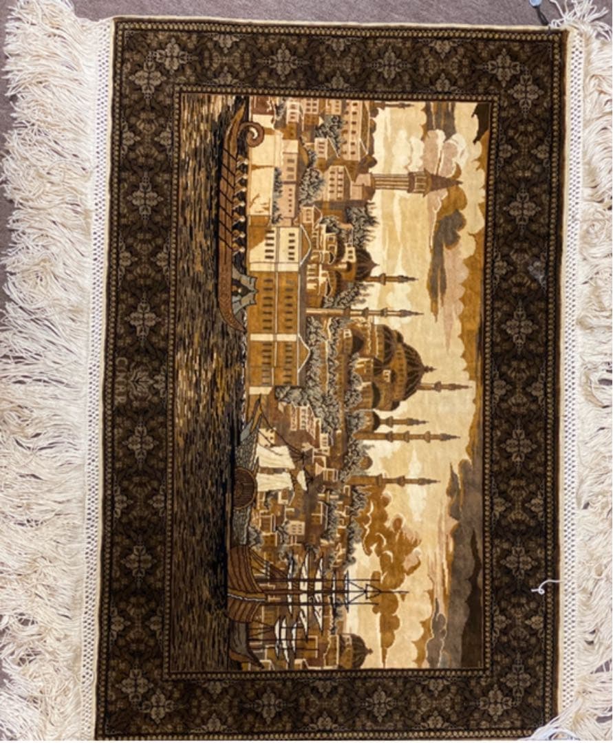 トルコ絨毯　　リバーシブルタイプ　大幅値下げ！