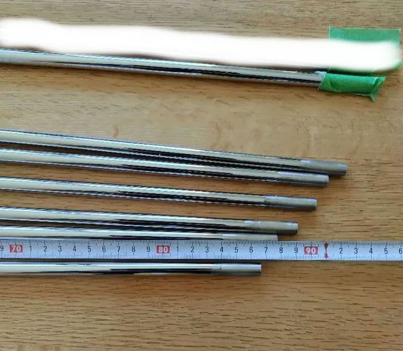 ダイナミックゴールドＳ400、スチールシャフト ６本セット