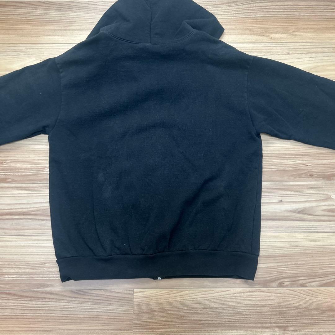 美品　los angels apparel 14oz ジップ パーカー 黒 xl