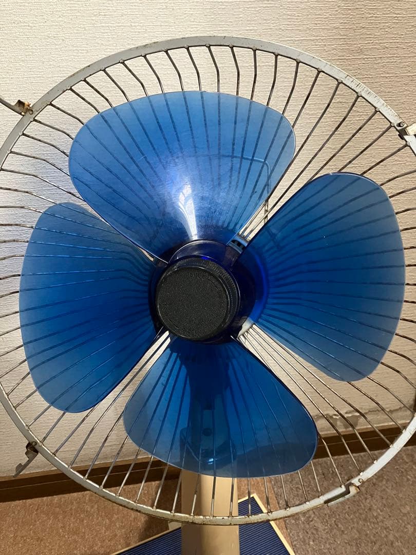 超希少‼️【作動確認済み】昭和レトロ　上ルボタン付TOSHIBA 扇風機　タイマー