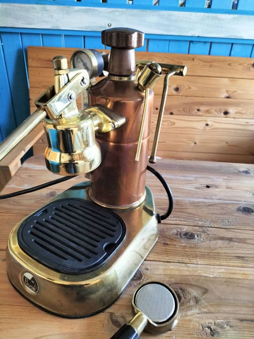 La Pavoni パボーニ プロフェッショナル 真鍮製手動エスプレッソマシン