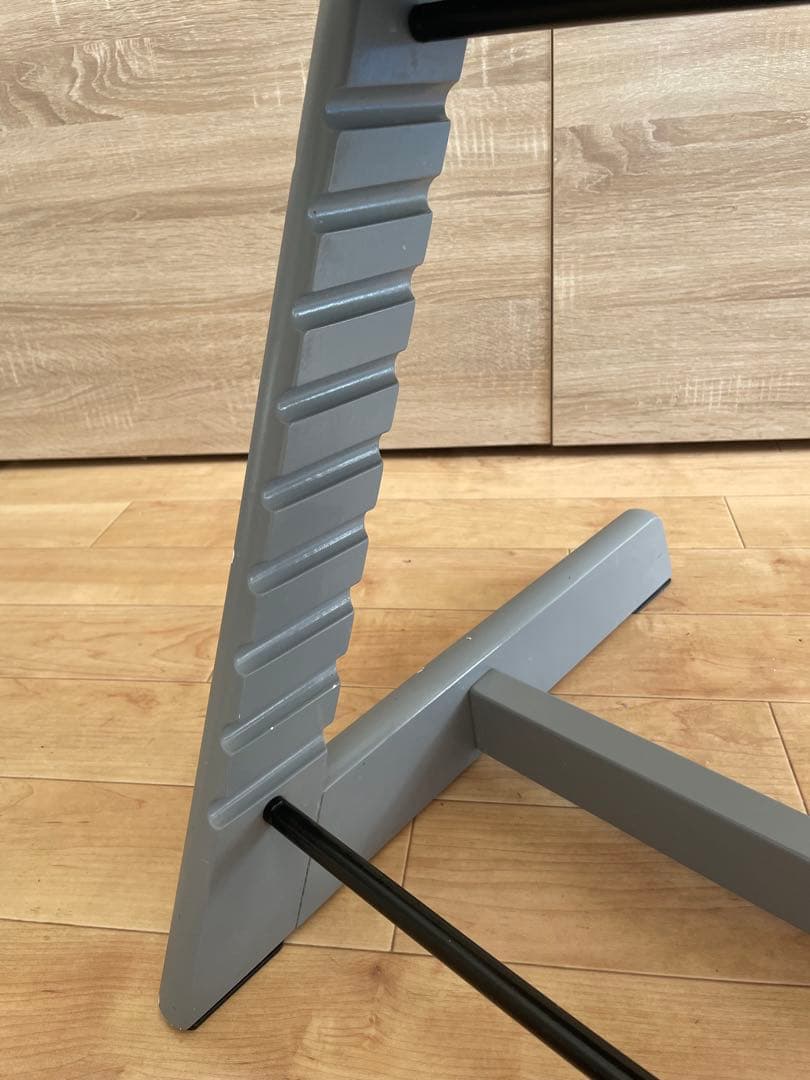 ストッケ　トリップトラップ　ベビーチェア　グレー