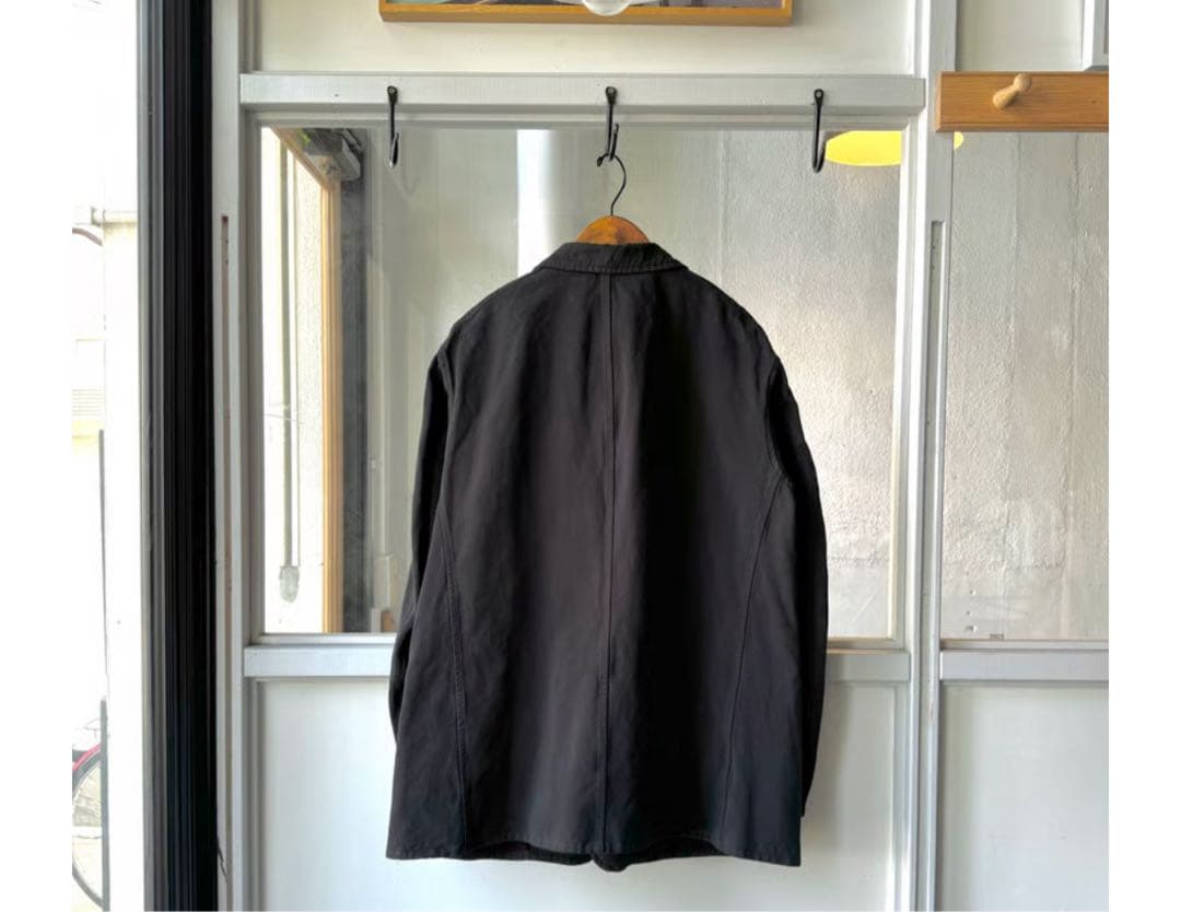 comoli 24AW 製品染ジャケット BLACK サイズ1 新品未使用