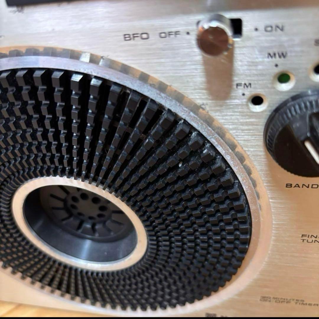 ナショナル パナソニック クーガー115 ラジオ レトロ 希少