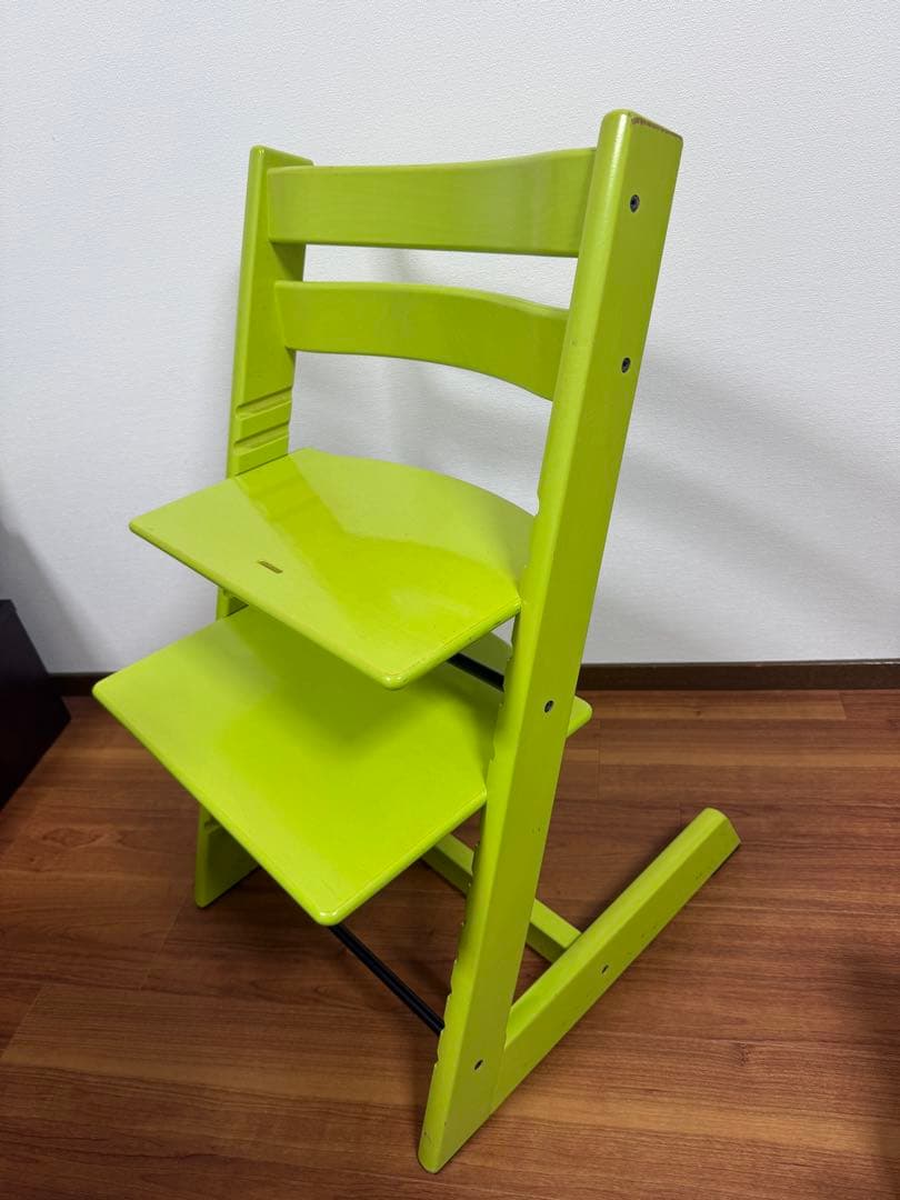 【STOKKE】トリップトラップ　ライムグリーン　シリアル6